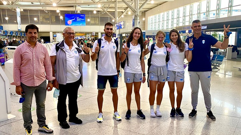 Τόκιο 2020: Αναχώρησε για Ιαπωνία η Ολυμπιακή ομάδα κωπηλασίας