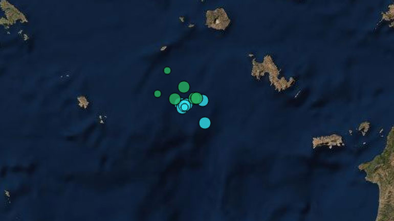 Σεισμός 3,8 Ρίχτερ στην Τήλο