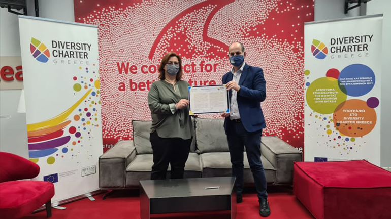 H Vodafone Ελλάδας υπέγραψε τη Χάρτα Διαφορετικότητας
