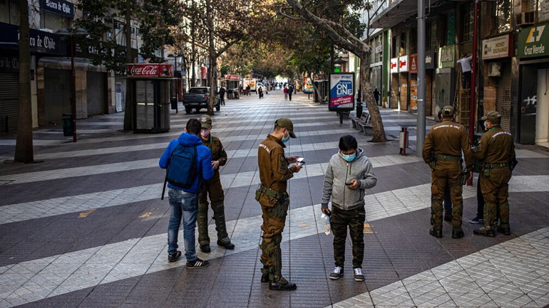 Χιλή: Περισσότερα από 2.100 κρούσματα κορωνοϊού σε 24 ώρες