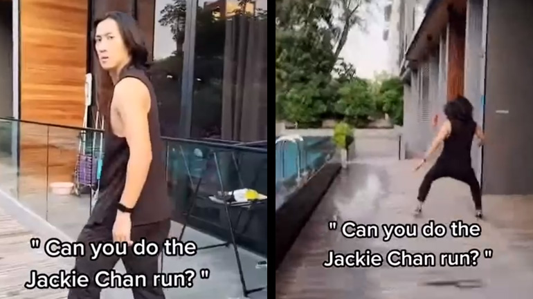 Μπορείς να τρέξεις όπως ο Jackie Chan;