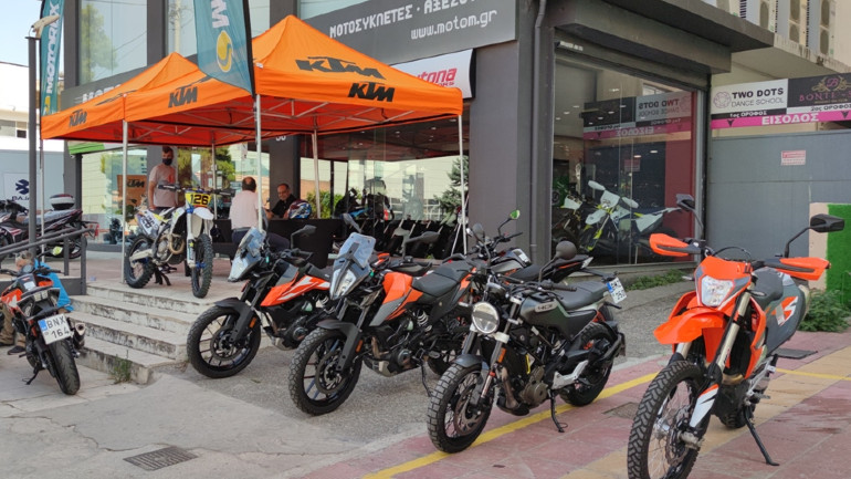 Πολύ θετικά κύλησε και το 2021 το Orange Days της KTM.