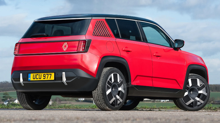 Σχέδιο του autoexpress.co.uk του νέου μοντέλου της Renault.