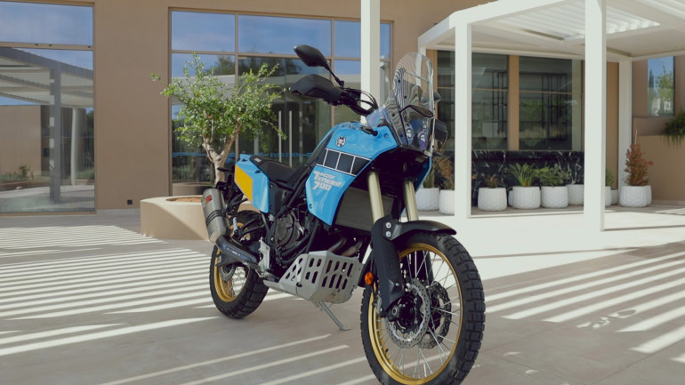 Το Tenere 700 Rally του ηθοποιού Πυγμαλίωνα Δαδακαρίδη.