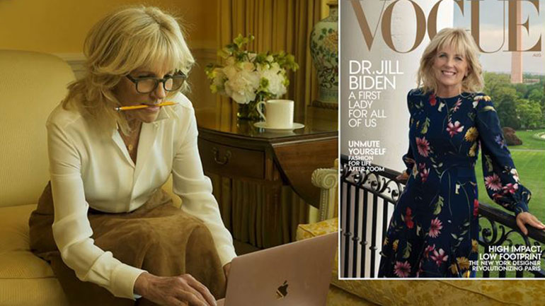 Jill Biden: H Πρώτη Κυρία της Αμερικής στο εξώφυλλο της Vogue