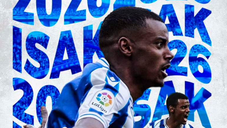 «Έδεσε» τον Ίσακ έως το 2026 η Σοσιεδάδ