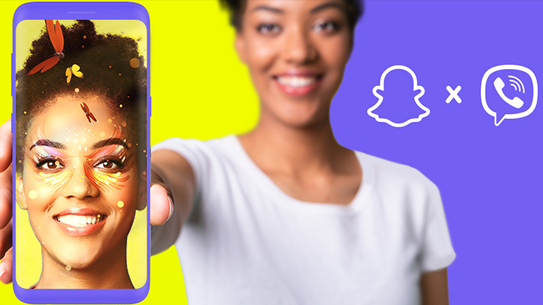 Η Rakuten Viber συνεργάζεται με τη Snap και φέρνει  Φακούς AR στην εφαρμογή μηνυμάτων της
