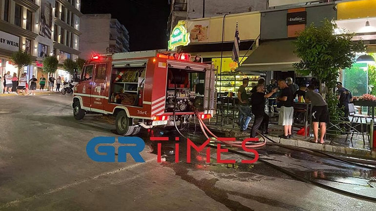 Θεσσαλονίκη: Φωτιά σε ψητοπωλείο στον Εύοσμο