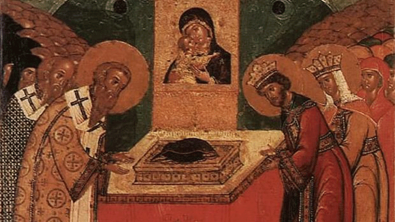 Σήμερα τιμάται η Κατάθεση της Τιμίας Εσθήτος της Υπεραγίας Θεοτόκου