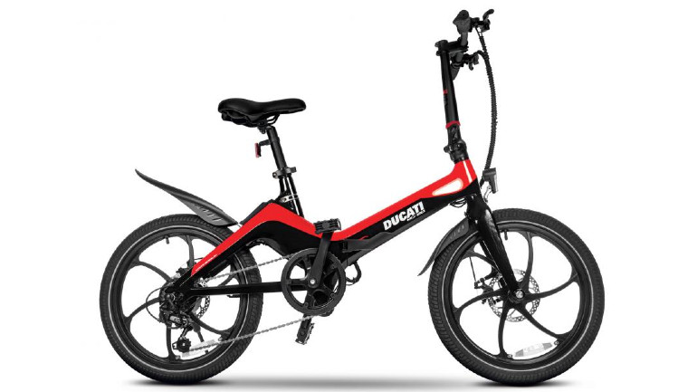 Το σπαστό ποδήλατο της Ducati είναι από μαγνήσιο