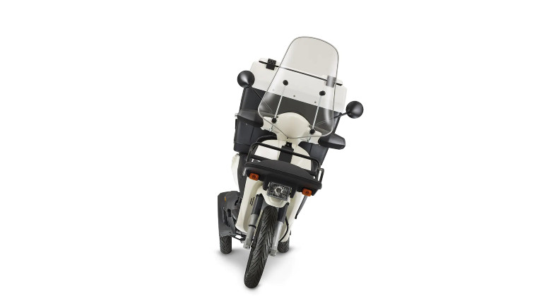 Το σύστημα ανάρτησης πίσω βοηθάει στη σωστή ισορροπία κατά τη διάρκεια των μεταφορών.