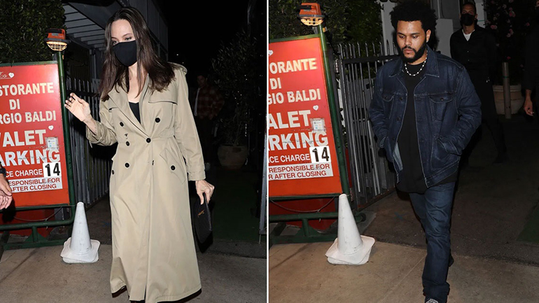 Angelina Jolie – The Weeknd: Η κοινή βραδινή έξοδος που πυροδότησε τις φήμες ότι είναι ζευγάρι