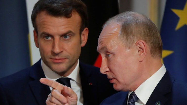 Επικοινωνία Μακρόν-Πούτιν: Συζήτησαν για την κατάσταση στην Ουκρανία και τη Λιβύη