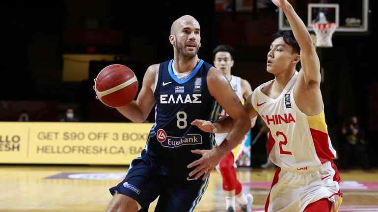 Στα ημιτελικά του Προολυμπιακού η Εθνική, 105-80 την Κίνα