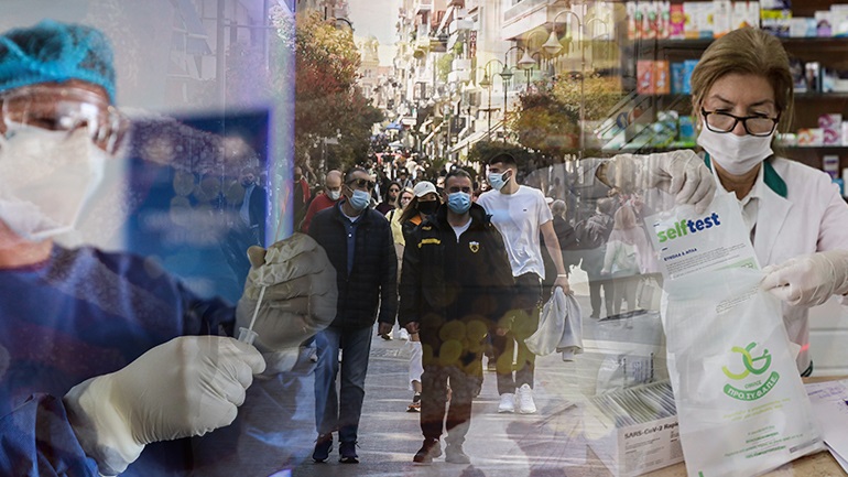 Καταμετρήθηκαν 1.001 κρούσματα σε 24 ώρες – 177 διασωληνωμένοι – 9 νέοι θάνατοι