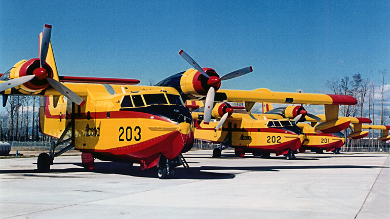 Η Ελλάδα στέλνει δύο Canadair στην Κύπρο για τη μεγάλη πυρκαγιά στη Λεμεσό