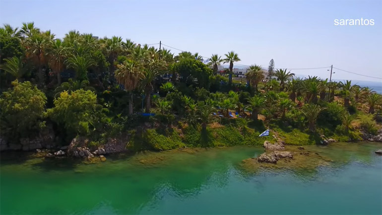 Σίσι, ο παράδεισος της βόρειας Κρήτης από ψηλά