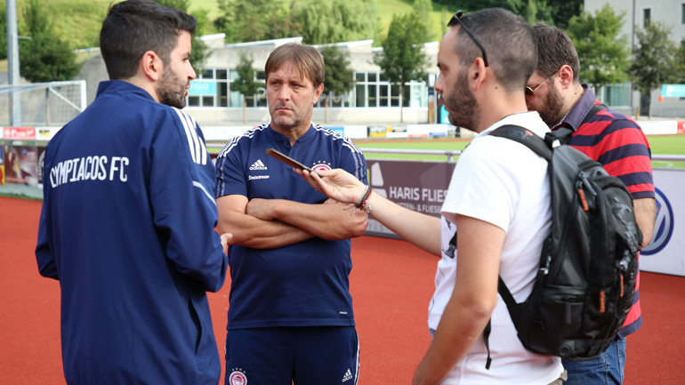 Μαρτίνς: «Είχαμε θετική εικόνα στα φιλικά»