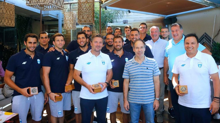 Μαυρωτάς, Καπράλος και Γιαννόπουλος τίμησαν την Ολυμπιακή ομάδα της ΚΟΕ που θα μετάσχει στο «Τόκιο 2020»