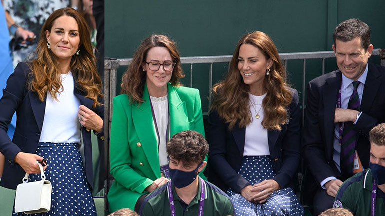 Kate Middleton: Επέστρεψε στις κερκίδες του Wimbledon με ένα κομψό σύνολο