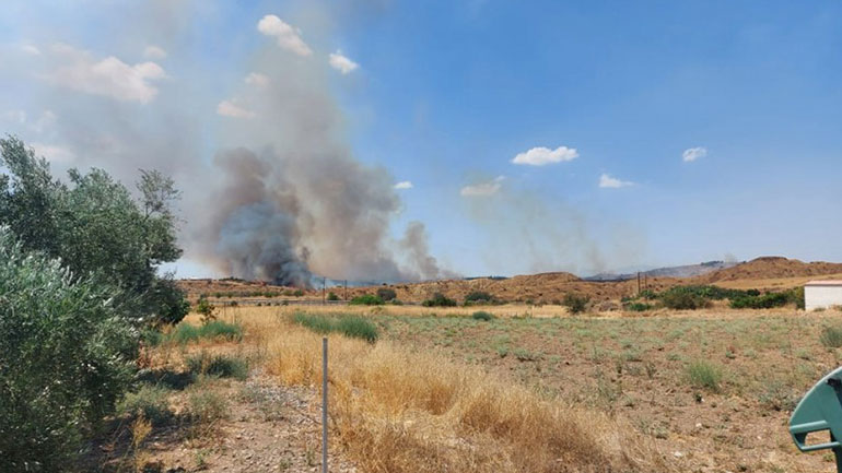 Κύπρος: Νέα φωτιά στην επαρχία Λευκωσίας