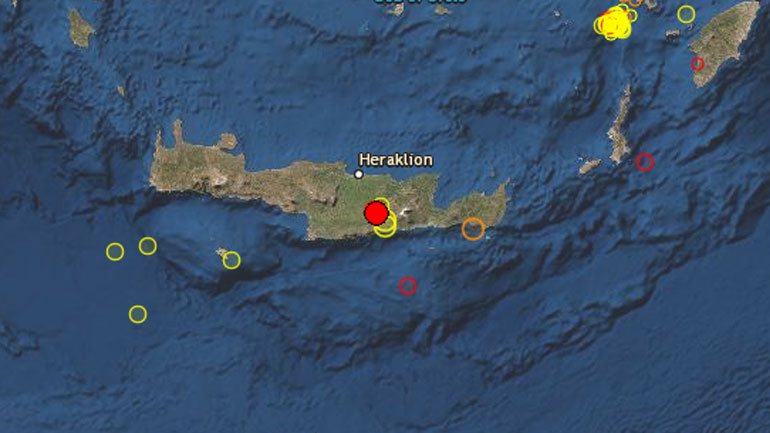 Σεισμός 4,2 Ρίχτερ στην Άρβη