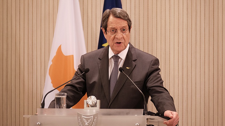 Αναστασιάδης: «Αν η Τουρκία προχωρήσει σε παράνομες ενέργειες στην Αμμόχωστο, θα είναι ταφόπλακα για το Κυπριακό»