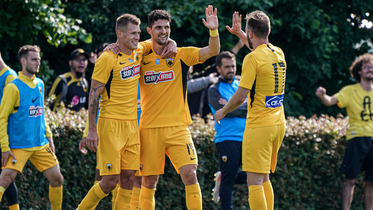 Καλή εμφάνιση και νίκη (2-0) για την ΑΕΚ στο φιλικό με την Αντβέρπ