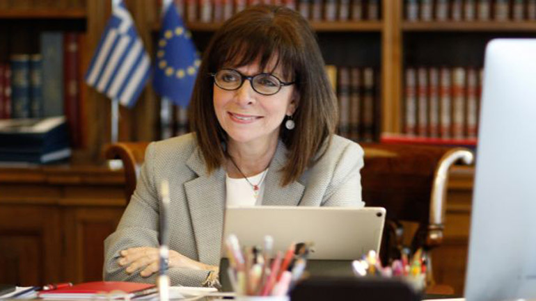 Συνάντηση της Προέδρου της Δημοκρατίας με Ελληνοαμερικανούς φοιτητές