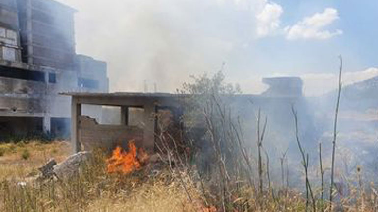 Υπό μερικό έλεγχο η πυρκαγιά στην περιοχή της Χασιάς