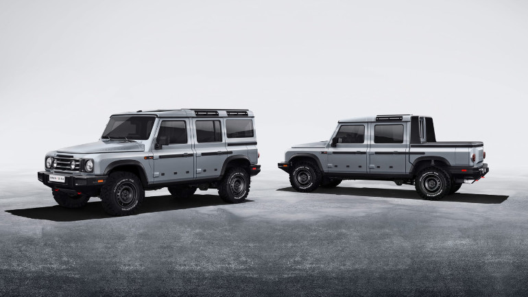 Σε δύο εκδόσεις θα βγαίνει το Grenadier, ένα με πέντε θέσεις και ένα διθέσιο με μεγάλο χώρο αποθήκευσης.