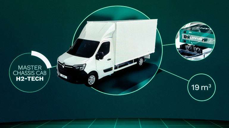 Το Chassis Cab είναι το μεγαλύτερο σε μέγεθος φορτηγό της σειράς.