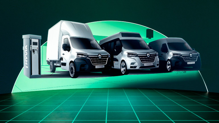 Νέα εποχή υδρογόνου για τα επαγγελματικά της Renault