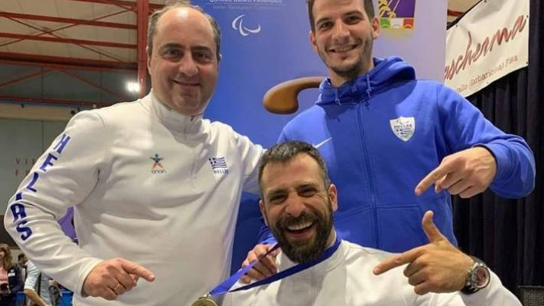 Ξιφασκία με αμαξίδιο: Στο Παγκόσμιο Κύπελλο της Βαρσοβίας οι Τριανταφύλλου και Ντούνης