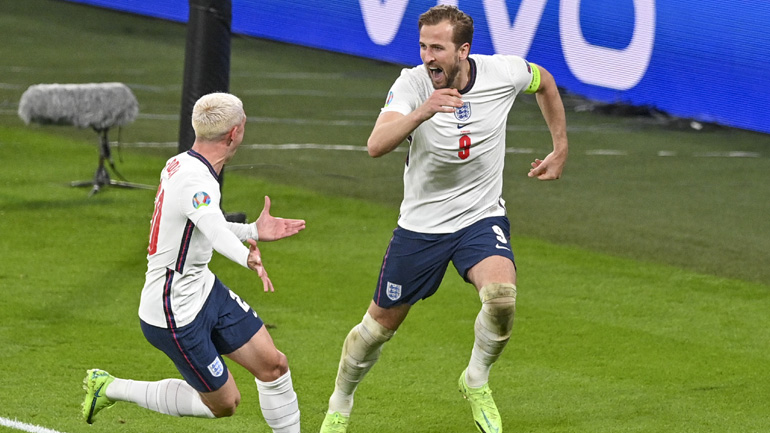 Για πρώτη φορά σε τελικό του Euro η Αγγλία, 2-1 τη Δανία στην παράταση