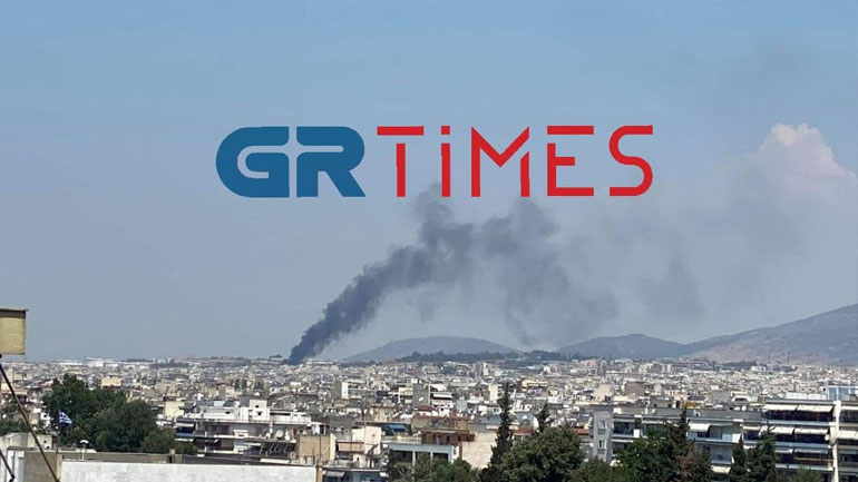 Φωτιά κοντά στα κοιμητήρια του Ευόσμου