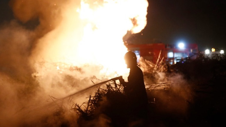 Ολονύκτια μάχη με τις φλόγες στη Λευκίμμη Έβρου