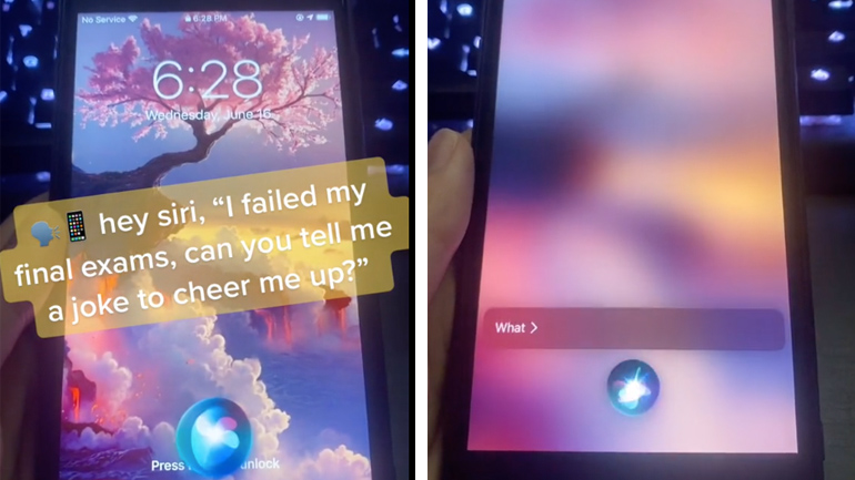 H Siri λέει ανέκδοτο H Siri λέει ανέκδοτο