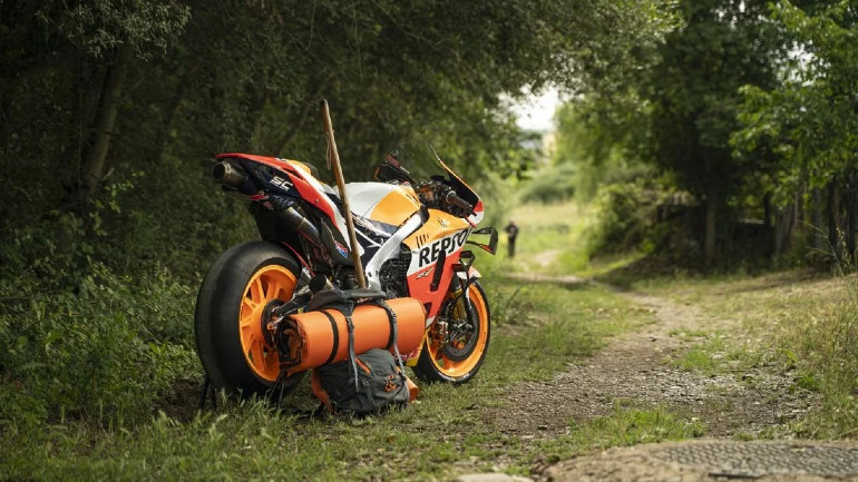 Η Honda RC213V του Marquez πάει διακοπές