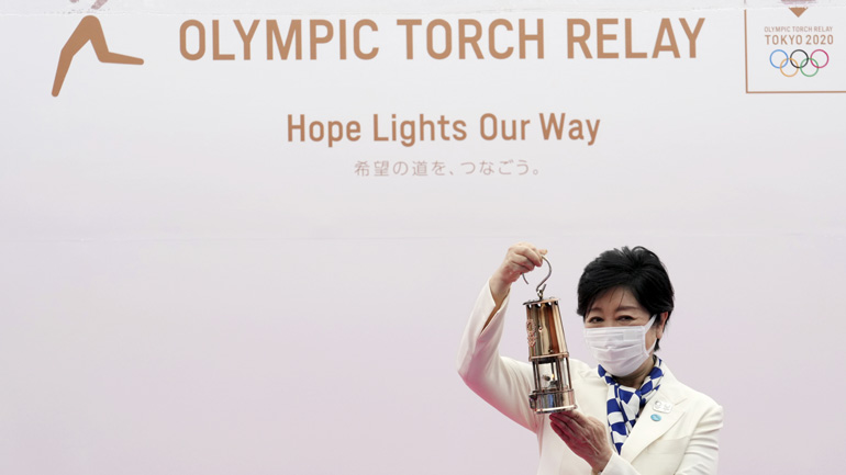 Στο Τόκιο χωρίς θεατές η Ολυμπιακή Φλόγα