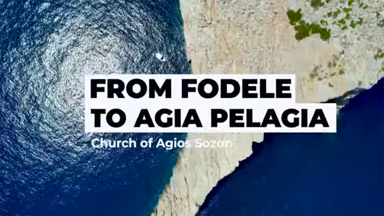 Εκθαμβωτική πτήση από την Αγία Πελαγία στο Φόδελε