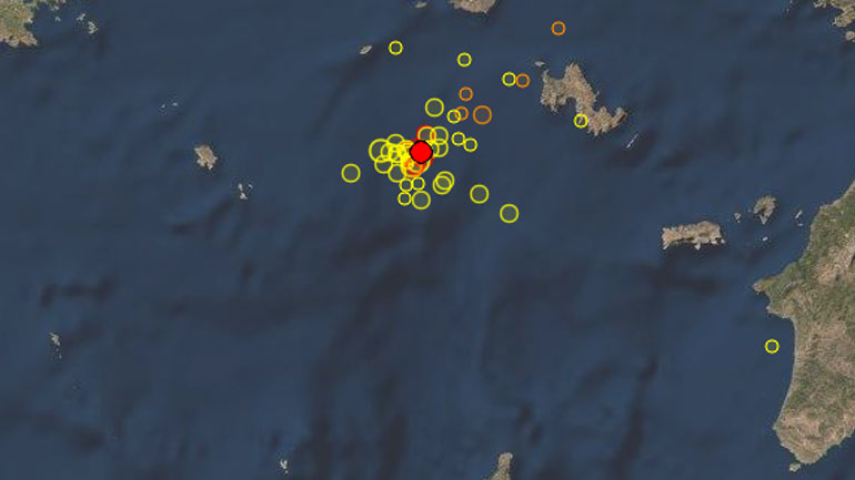Σεισμός 3,5 Ρίχτερ στη Νίσυρο
