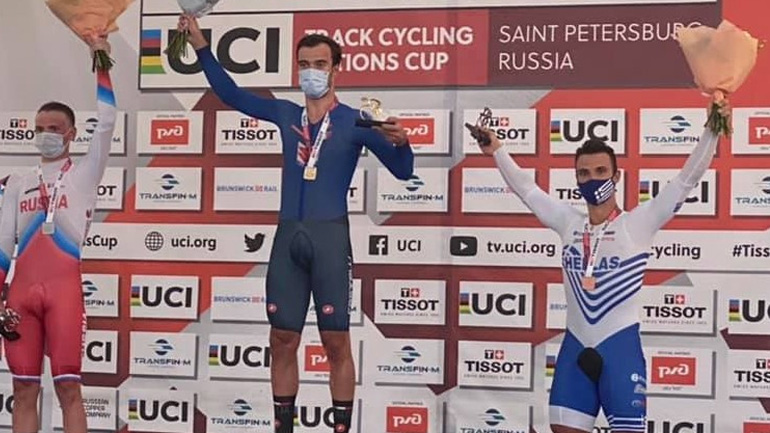 Ποδηλασία: «Χάλκινος» ο Βολικάκης στο Παγκόσμιο Κύπελλο Πίστας