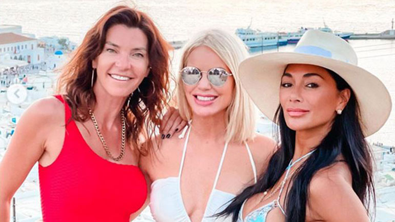 Μαρίνα Βερνίκου: Ο ξέφρενος χορός με τη Nicole Scherzinger στη Μύκονο