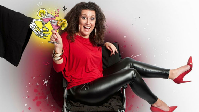 H Κατερίνα Βρανά στον Κήπο του Μεγάρου