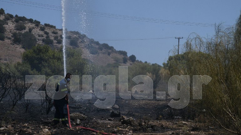Υπό μερικό έλεγχο η φωτιά στο Πανόραμα Βούλας