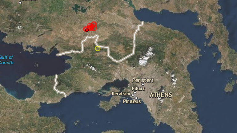 Σεισμός 3,4 Ρίχτερ στη Θήβα