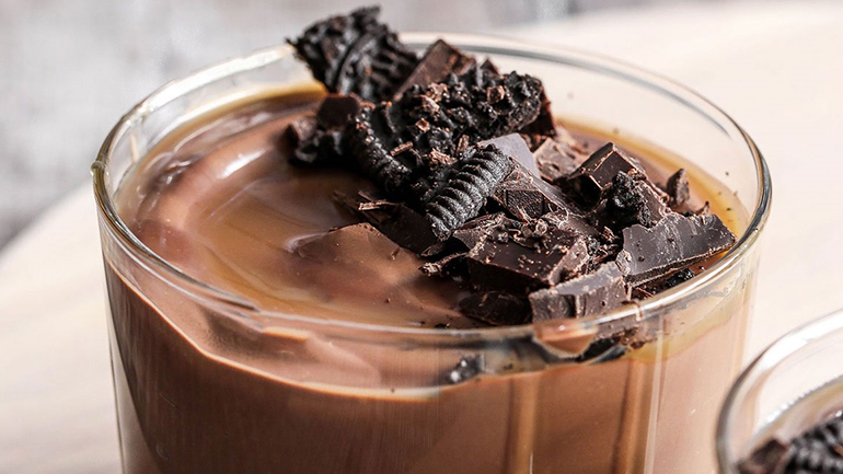 Μους σοκολάτας χωρίς γλουτένη με λίγες θερμίδες