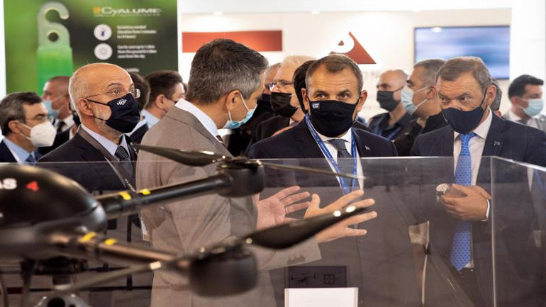 Εγκαίνια της Διεθνούς Έκθεσης Άμυνας & Ασφαλείας “DEFEA 2021” από τον υπουργό Εθνικής Άμυνας