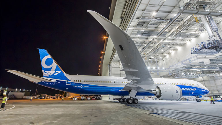 Εντοπίστηκε πρόβλημα στην παραγωγή των Boeing 787
